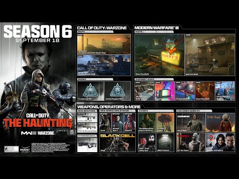 FULL MW3 Season 6 Haunting Content Update REVEALED! (Events, Maps, Weapons, &amp;..) - Modern Warfare 3