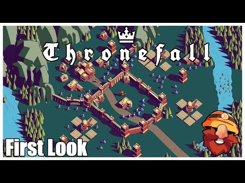 Minimalist RTS and Tower Defense | Thronefall First Look