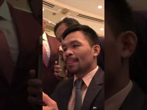 🔥Manny Pacquio Reveals his Favorite Boxers‼️👀#mannypacquiao #boxer #shortvideo