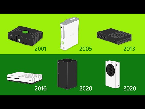 20 Years of Xbox Evolution in 21 seconds