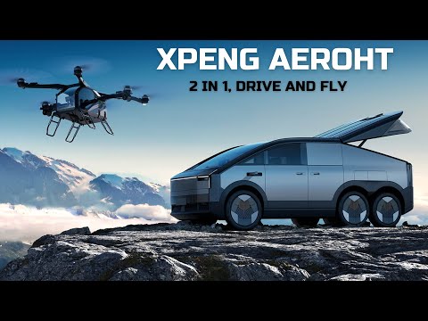 The Land Aircraft Carrier. A new step in the auto industry XPENG AEROHT. #car #automobile