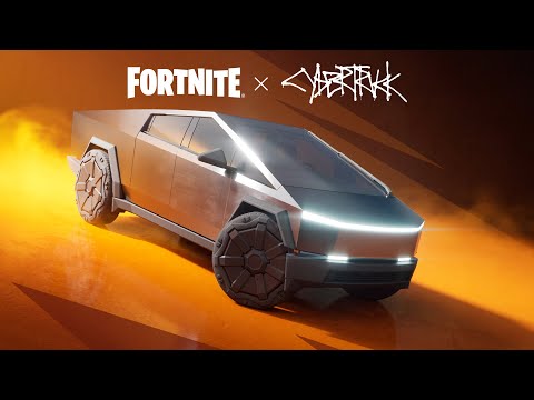 Tesla Cybertruck in Fortnite Trailer