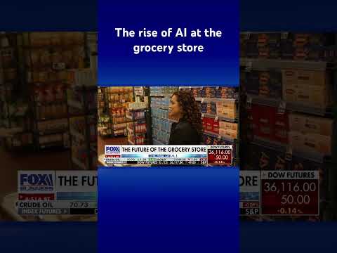 Future of grocery shopping with an AI twist hits NYC #shorts