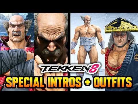 TEKKEN 8 - All Heihachi Special Intros/Outros + New customizations