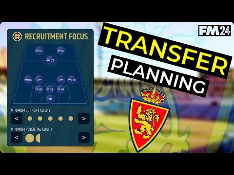 PRODIGAL: Transfer Planning for Promotion | Zaragoza | Football Manager 24 | FM24