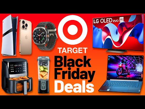 Target Black Friday Deals 2024 - Top 50 Target #BlackFridayDeals