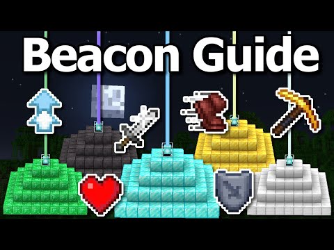 The Ultimate Minecraft 1.20 Beacon Guide | Effects, Range, Powers, Pyramids, Beams &amp; More!