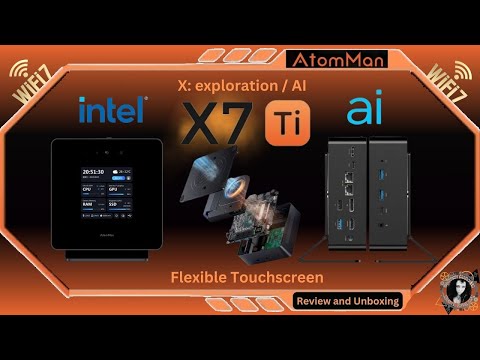 LIVE: World&#039;s First Intel Ultra 9 AI Mini PC - AtomMan X7 Ti #gamingpc #minisforum #highend #X7ti