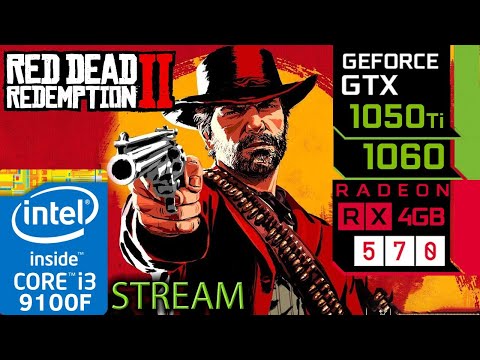 Red Dead Redemption 2 on GTX 1050 ti + 1060 + RX 570 - Full Performance Benchmark PC