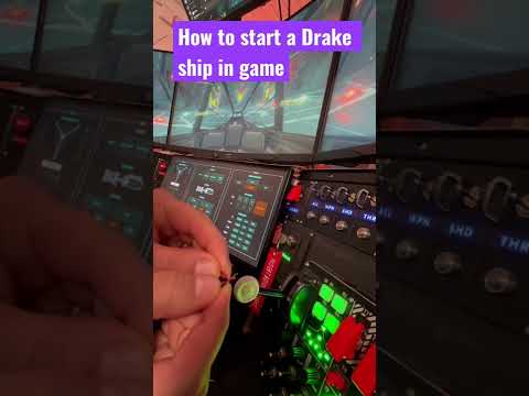 Immersive Drake ship start up in Star Citizen #shorts #starcitizen