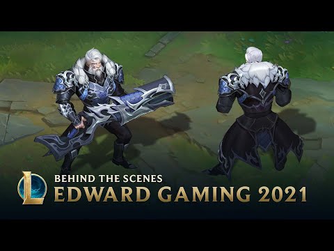 Making the EDG Worlds Championship Team Skins Behind the Scenes | League of Legends