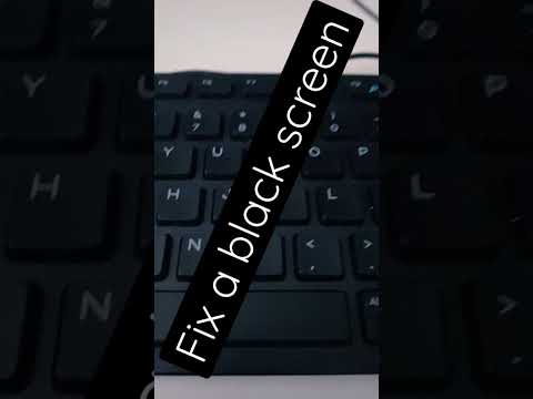 Fix PC Black Screen in 15 seconds