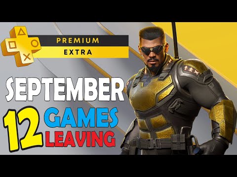 PS Plus Extra &amp; Premium Games September 2024 - 12 Games Are Leaving - 2 Easy Platinum Games