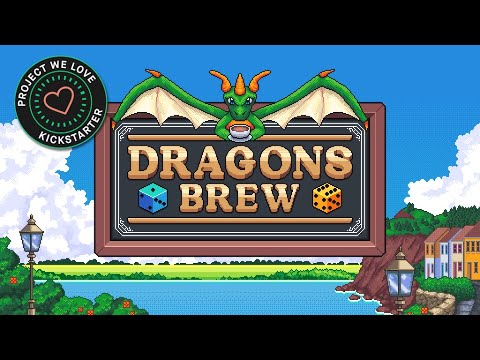 Now on Kickstarter: Dragons Brew - A Board Game Café Simulator