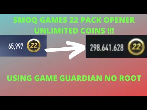 How to get UNLIMITED COINS in smoq games 22 pack opener