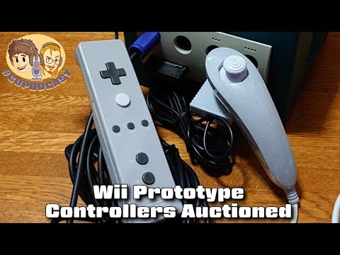 Wii Prototype Controllers Auctioned Off - #CUPodcast