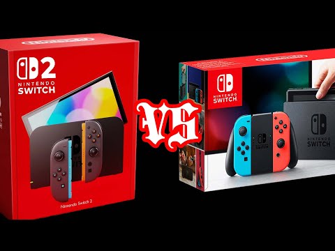 Nintendo Switch 2 VS Switch Comparison!