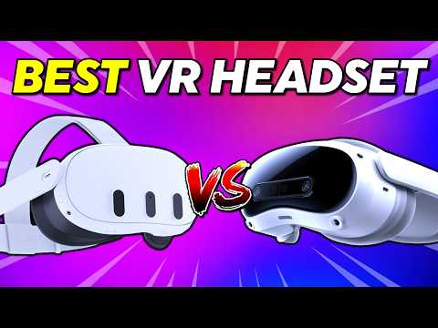 Meta Quest 3 vs Pico 4 Ultra. The Best VR Headset.