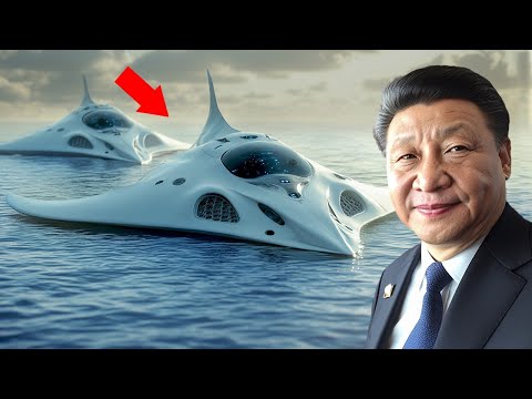 China Reveals NEW $13 BILLION Manta Ray Submarine That Defies Laws Of Physics