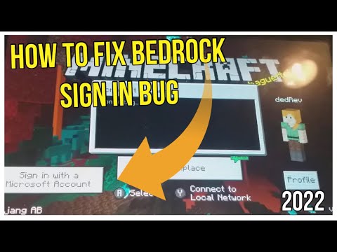 How to fix Minecraft Bedrock Edition Microsoft Sign in ERROR (ALL platforms) // STILL WORKING 2022