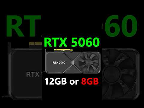 Will Nvidia&#039;s RTX 5060 get 8GB or 12GB of GDDR7?