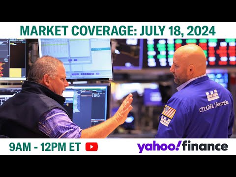 Stock market today: S&amp;P 500, Nasdaq near session lows as tech rout continues | July 18, 2024