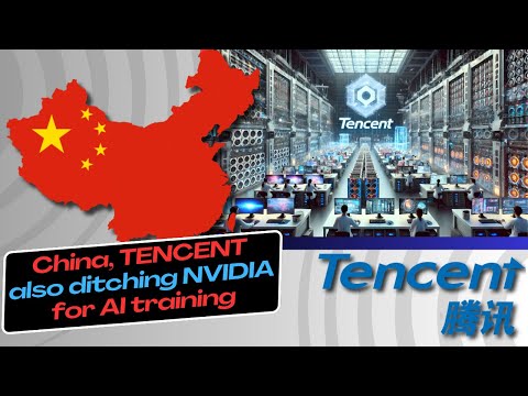 Tencent has better AI Training Efficiency Without Nvidia&#039;s Chips | AI Robot Semiconductor EV Chip