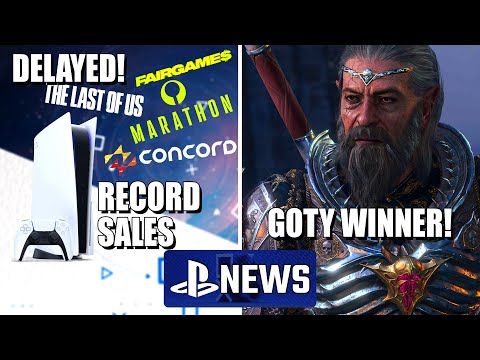 PS5 Record Sales, Baldur&#039;s Gate Wins GOTY! - PlayStation News