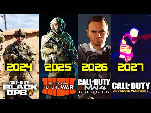 The NEXT 4 Call of Duty&#039;s Line-Up JUST CHANGED! (Call of Duty 2024, 2025, 2026, 2027)