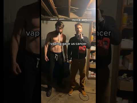 VAPING GAVE US CANCER #stopvaping