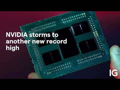 NVIDIA shares: AI chip maker storms to another new record high