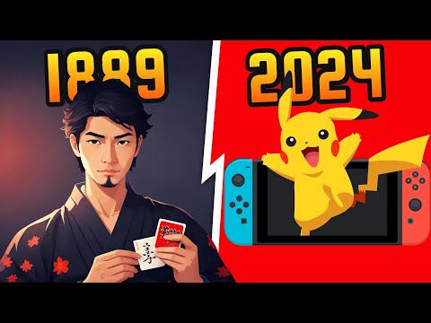 Evolution of Nintendo (Animation) [1889-2024]