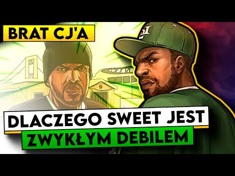 TEN GOŚĆ TO CYMBAŁ! DLACZEGO SWEET Z GTA SAN ANDREAS TO NAJGŁUPSZA POSTAĆ W GRZE?