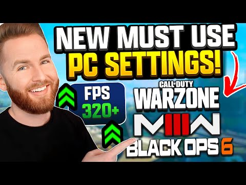 HUGE UPDATES! New Best PC Settings For Warzone, MW3, &amp; BO6 [Graphics, Windows, NVIDIA]