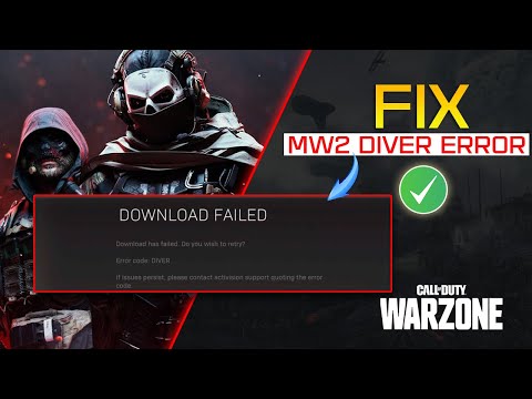 How to Fix Diver Error Warzone 3 on PC | Cod Warzone Diver Error