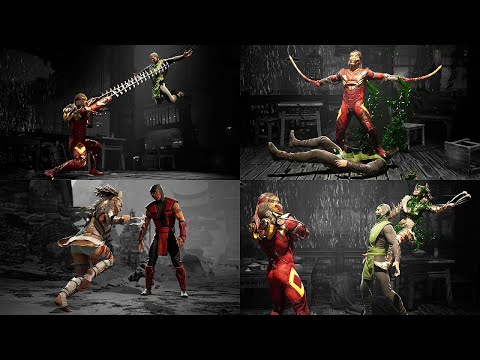 Mortal Kombat 1 - TAKEDA &amp; FERRA All Fatalities &amp; Brutalities @ 4K 60ᶠᵖˢ ✔