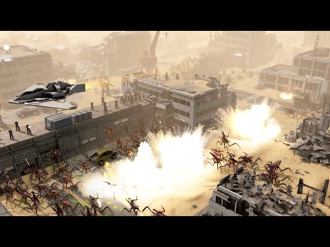 This CITY WALL DEFENSE in the NEW STARSHIP TROOPERS is Crazy | Starship Troopers: Terran Command