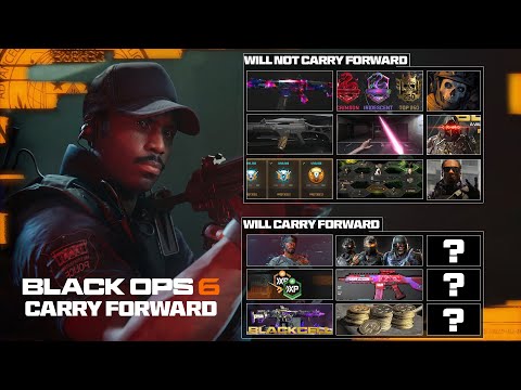 Everything That Will &amp; Will NOT Transfer to Black Ops 6 (Black Ops 6 Carry Forward Explained)