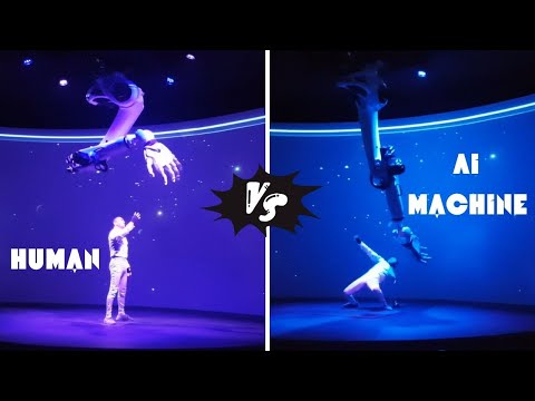 AI Machine vs Human Showdown: Who Will Rule the Future? | Epic Futuristic Showdown in Dubai