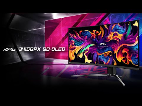 Meet New QD-OLED Monitors: MPG 341CQPX QD-OLED | Gaming Monitor | MSI