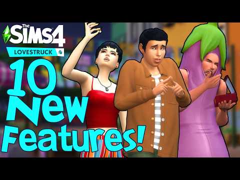 The Sims 4 Lovestruck: 10+ NEW FEATURES You Might Not Know