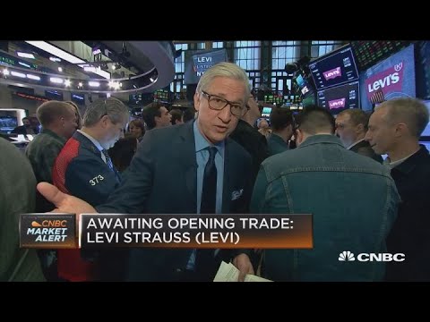 Investors await opening trades from Levi Strauss IPO