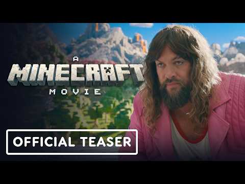 A Minecraft Movie - Official Teaser Trailer (2025) Jack Black, Jason Momoa