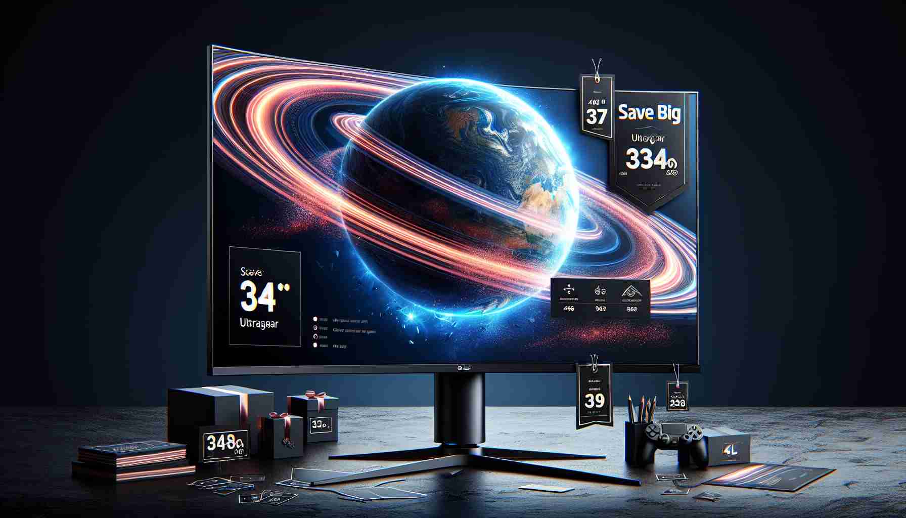 Save Big on the LG UltraGear QHD 34-Inch Curved Gaming Monitor