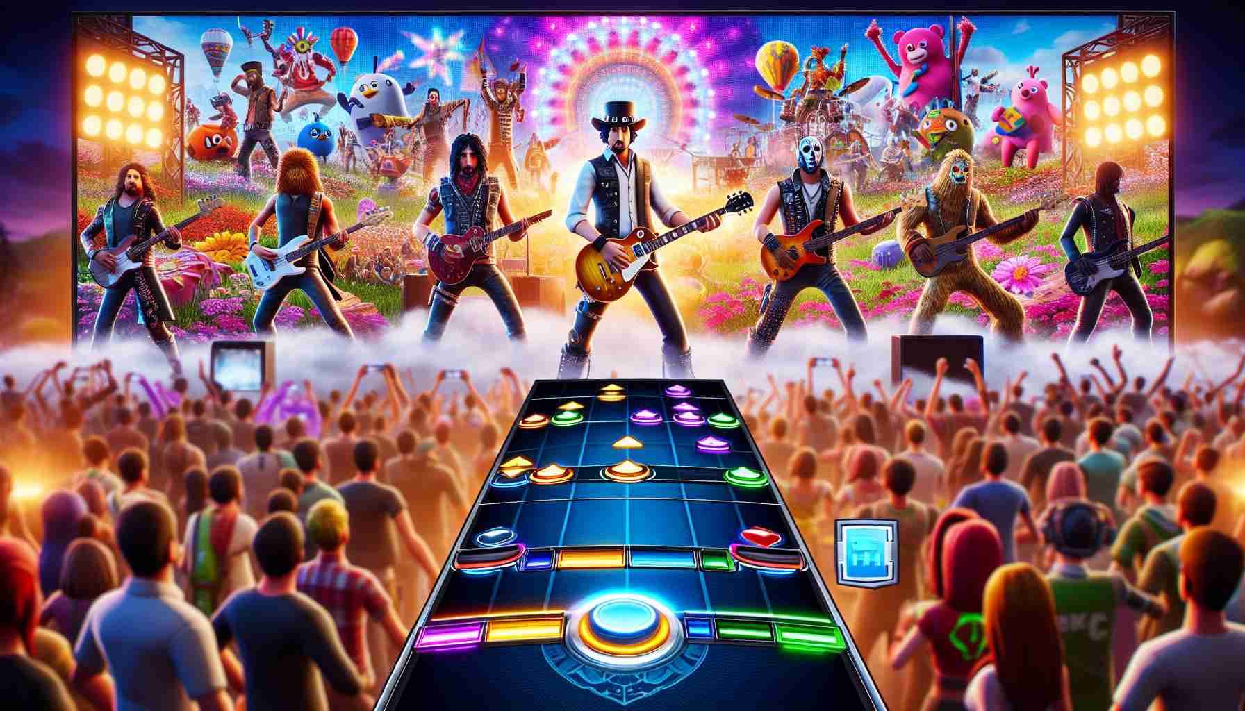 Nowa gra od Harmonix: Fortnite Festival, zamiast Rock Band 4