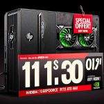 Wyjątkowa oferta! Kup teraz komputer do gier HP Omen 40L z kartą graficzną Nvidia GeForce RTX 4060 za 1130 zł zamiast 1500 zł