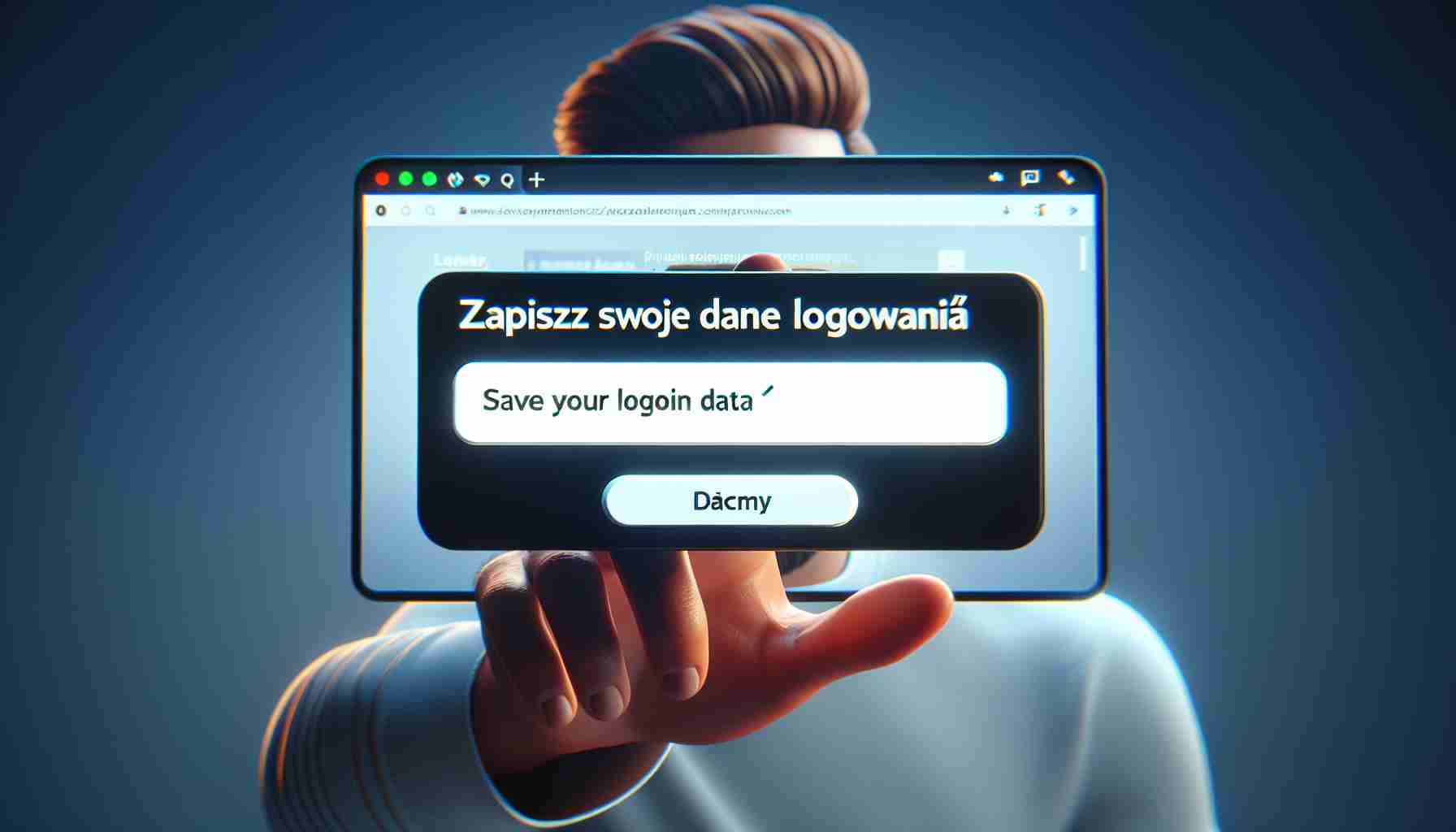 Zapisz swoje dane logowania