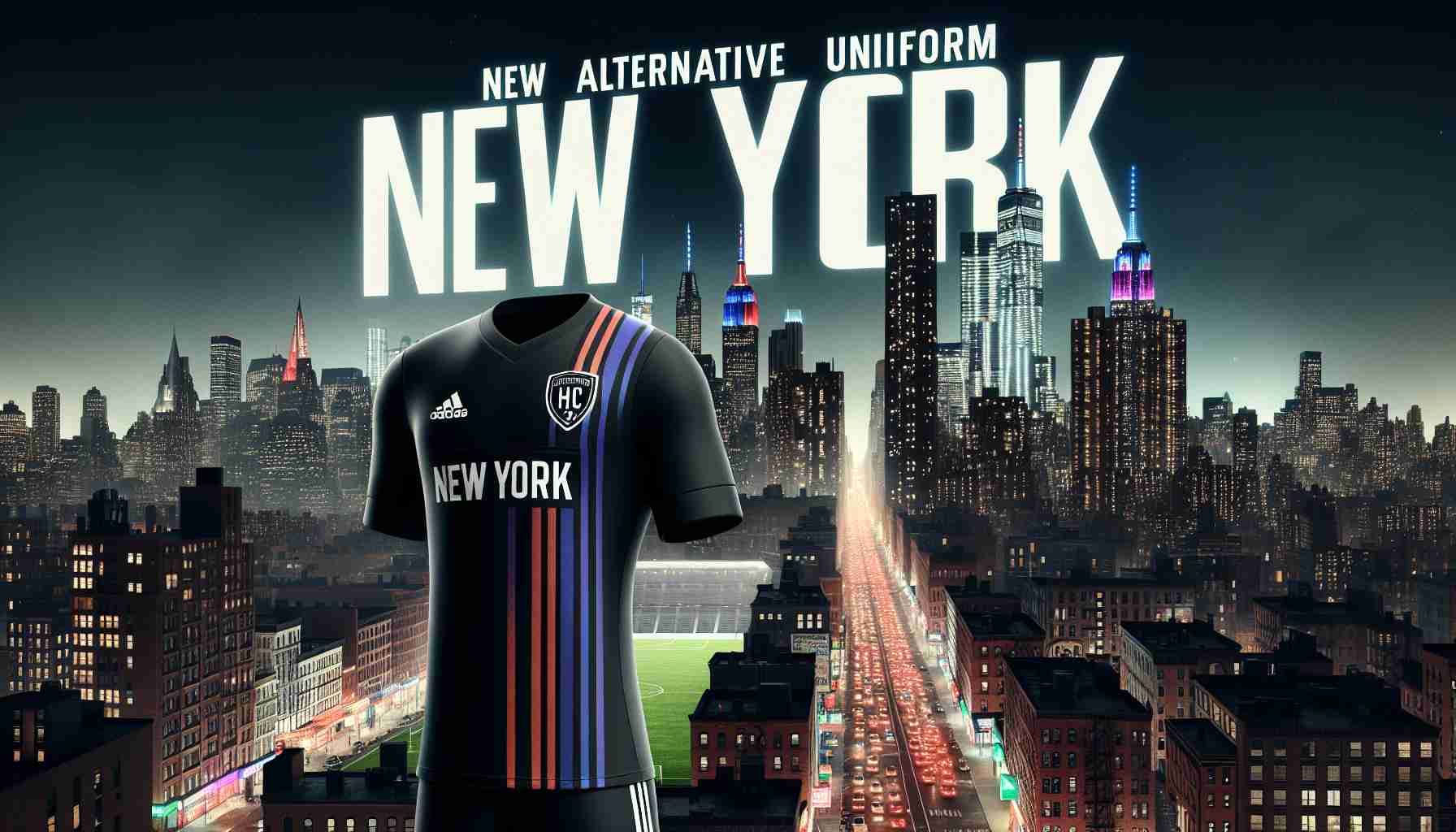 Nowe wrażenie odnośnie nowego czarnego alternatywnego stroju NYCFC