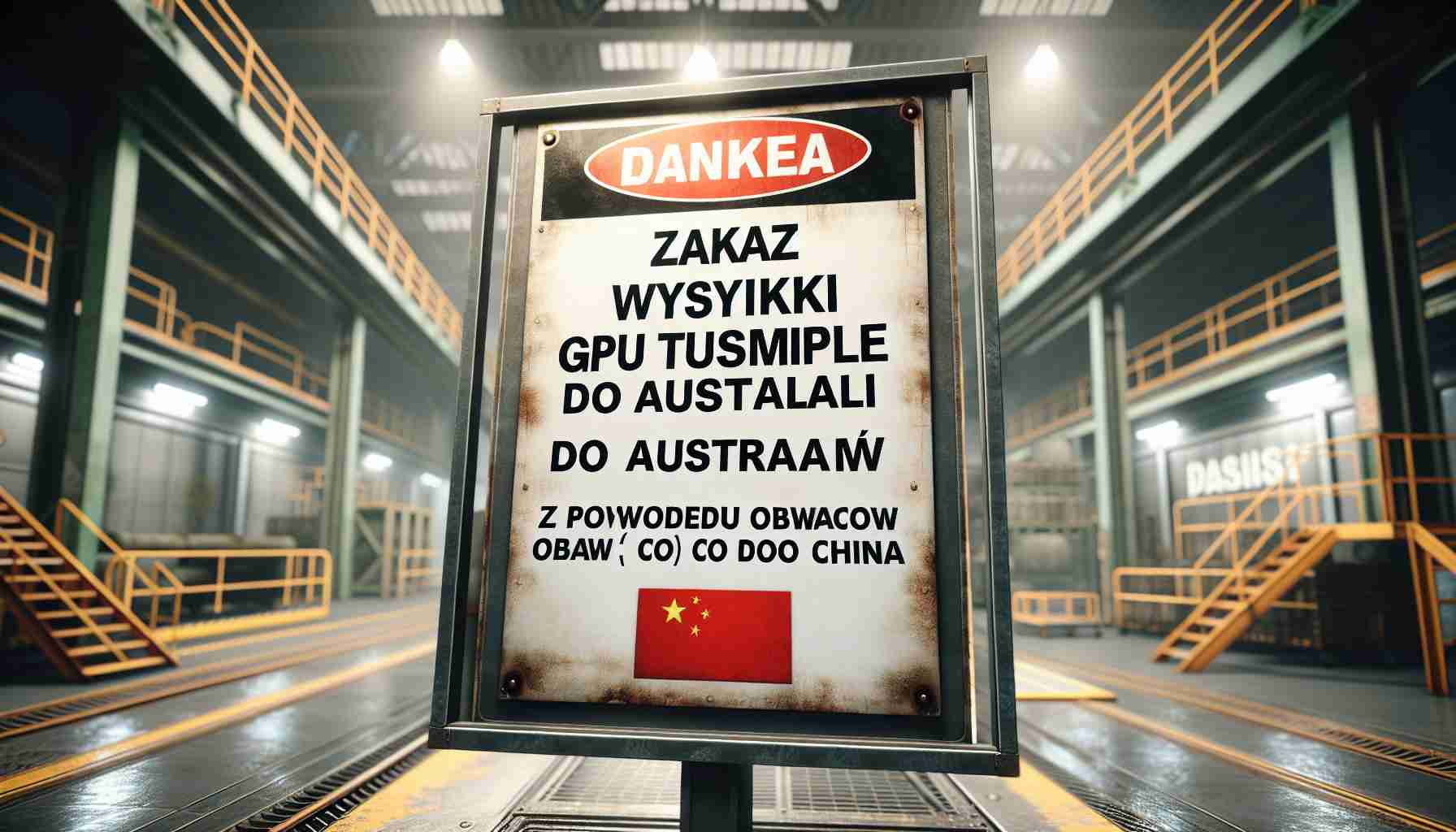 Zakaz wysyłki GPU TuSimple do Australii z powodu obaw co do Chin