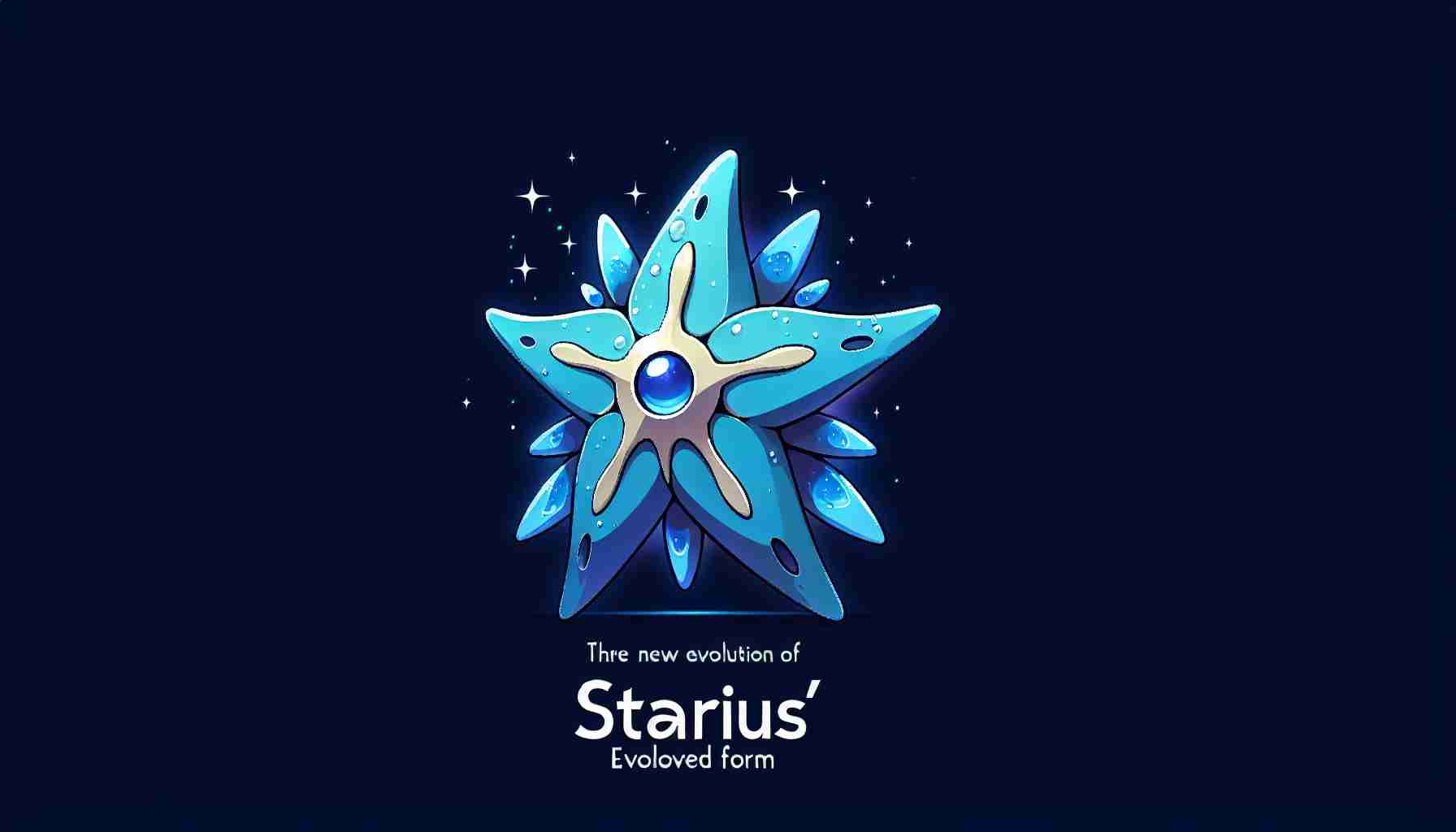 Starmie Evolution: Introducing Starius, the Cosmic Pokémon